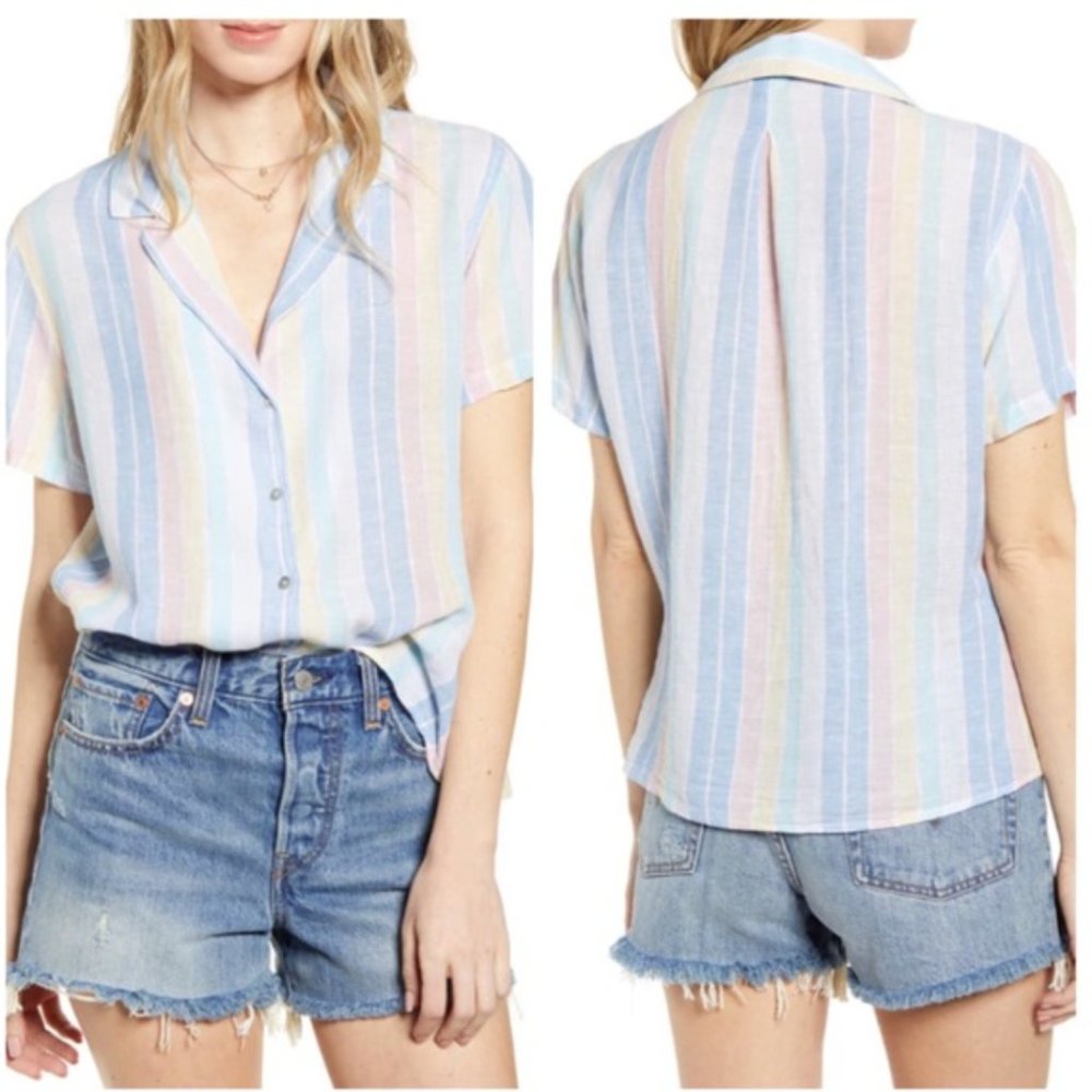 Rails Zuma Striped Button Down Shirt